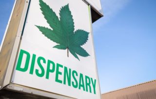 Cannabis dispensary sign