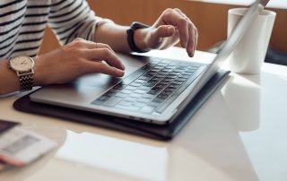 Using laptop by Etienne Boulanger on Unsplash