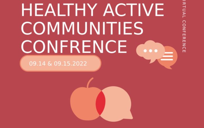 Healthy Active Communities Conference Sept 14-15