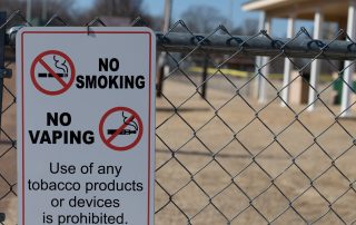 No Vaping Sign