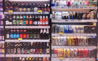 alcohol in cooler